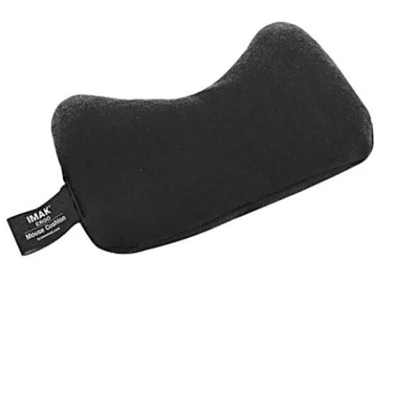 IMAK Black Ergonomic Pillow Hand Wrist Support Comfort Office Work Business - Picture 12 of 14
